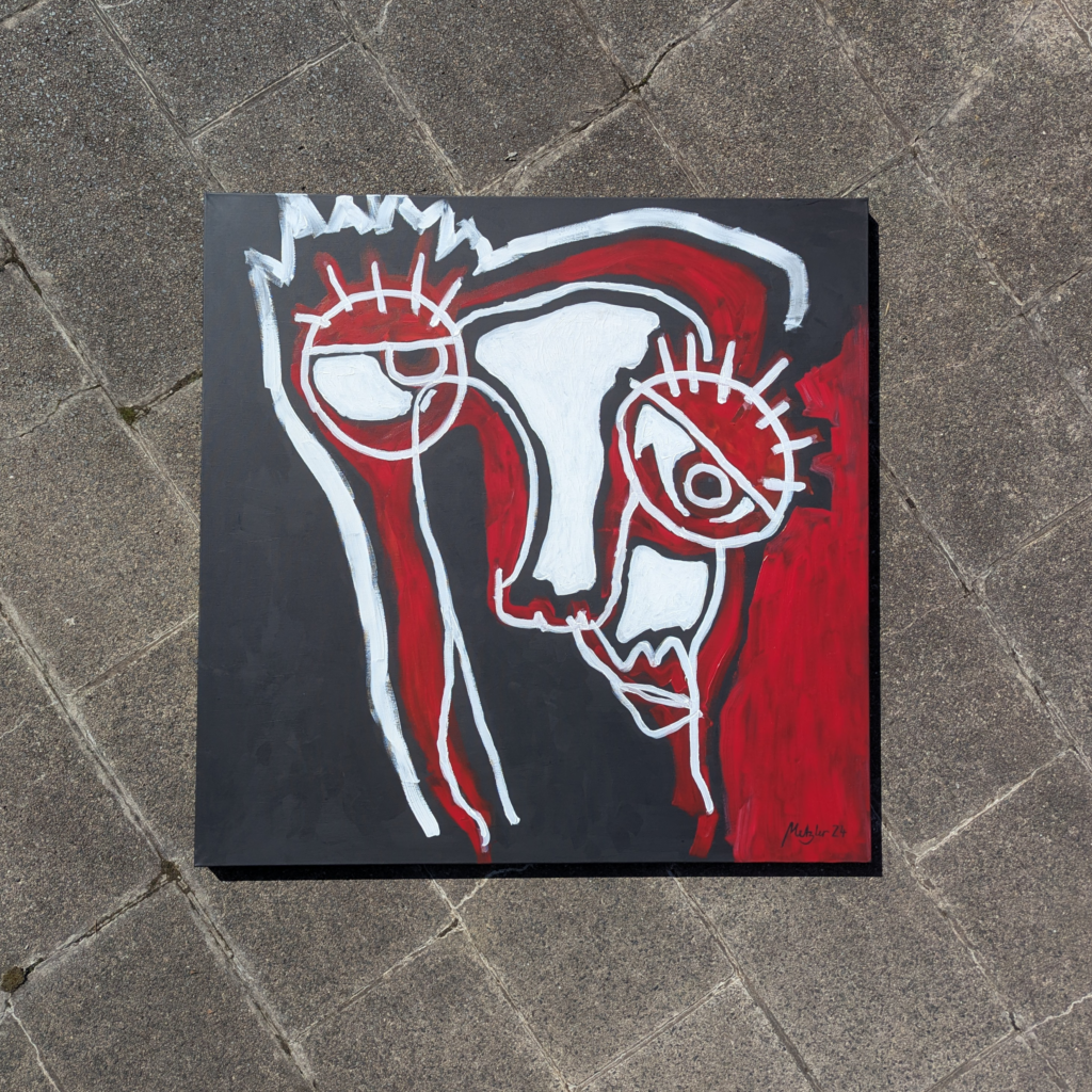 STUDIO 5 Manoah Metzler
DECEMBERMOOD
2024
acryl on canvas
100x100